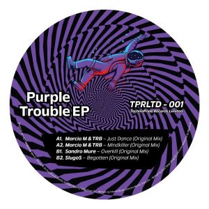 tprltd001 - Purple Trouble E.P. (limited edition black vinyl repress)LAST COPY