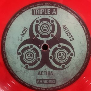 aaa016 - Let's Go MTF E.P. (limited edition solid red vinyl)