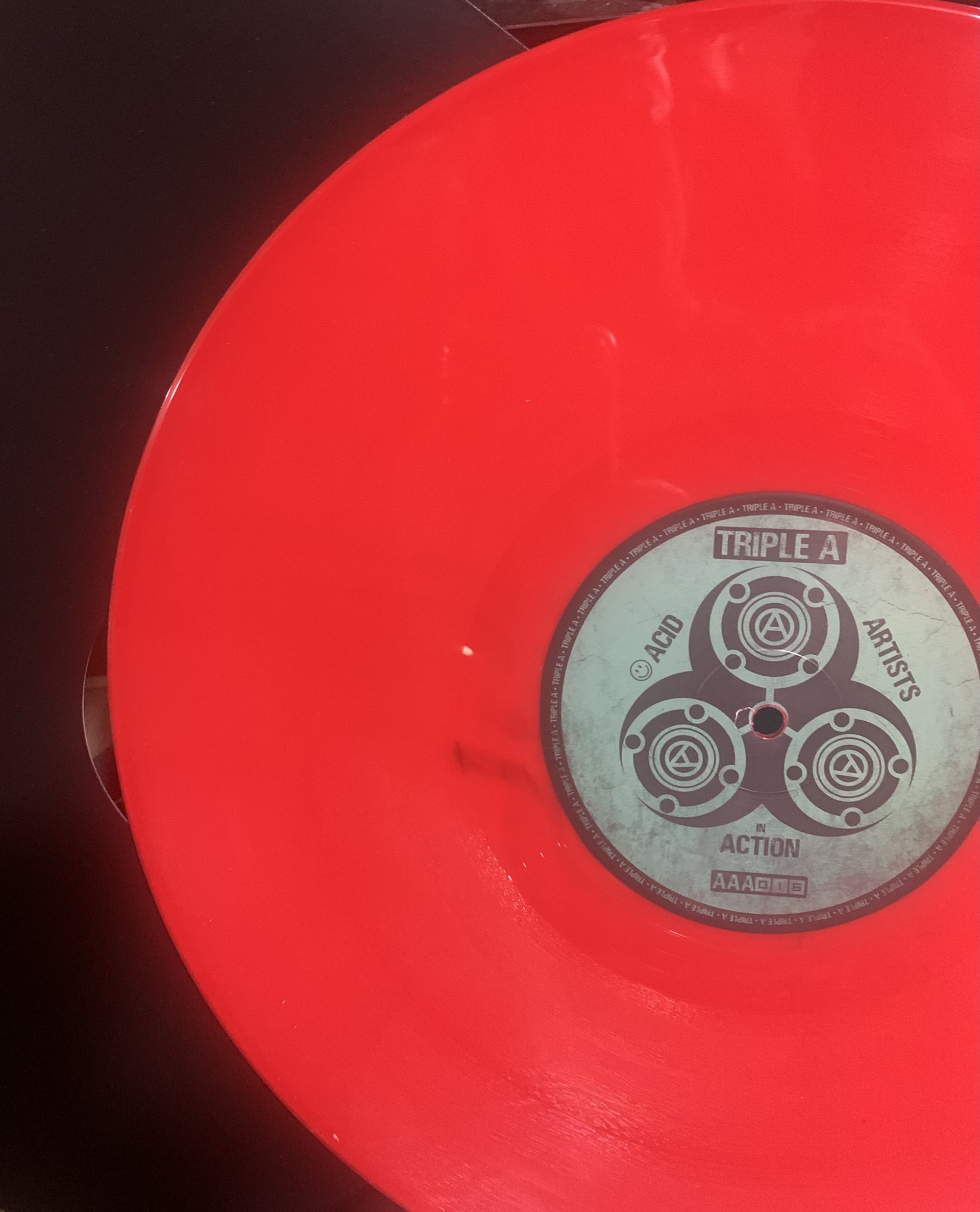 aaa016 – Let's Go MTF E.P. (limited edition solid red vinyl