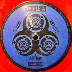 aaa020 - Fight Back E.P. (Limited edition solid red vinyl press)