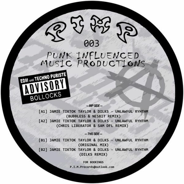 p.i.m.p.003 - Unlawful Rhythm E.P. - Image 2