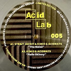 acidlab005 - The Noise EP (Limited 200 press on silver vinyl)