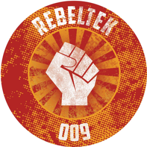 rebeltek009 - London Communication EP (200 press yellow marbled vinyl)