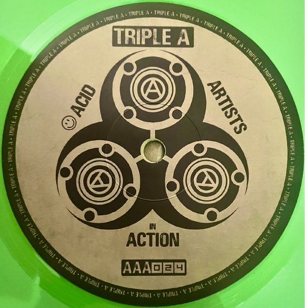 aaa024 - Power E.P. (limited press green vinyl)