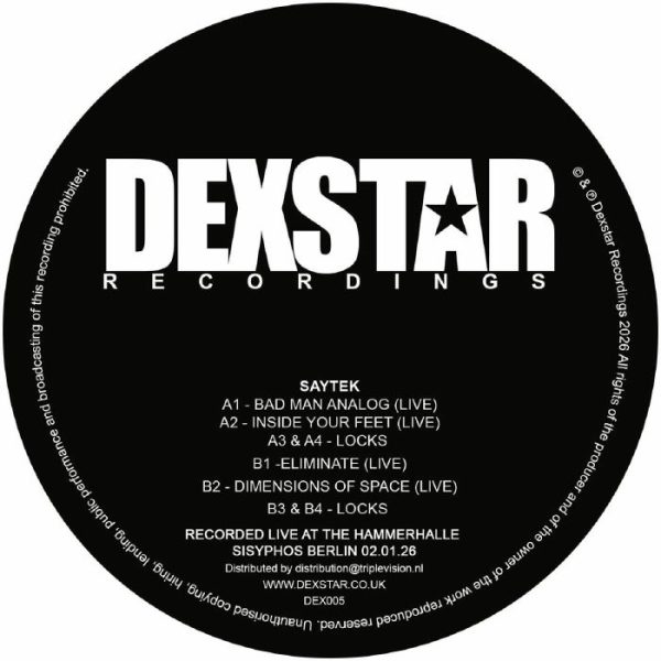 dex005 - Live At Hammerhalle E.P.