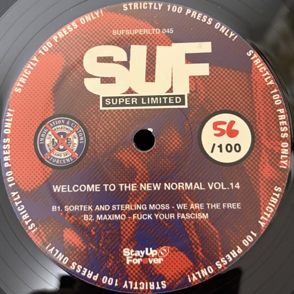 sufsuperltd045 - Welcome To The New Normal vol.14 (limited 100 numbered pressing only one per order & must buy at least one other vinyl to qualify) - Image 2