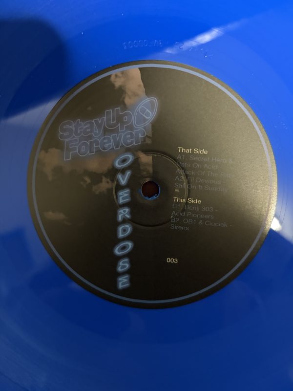 sufod003 - Attack Of The Rats (limited solid blue vinyl repress) - Image 3
