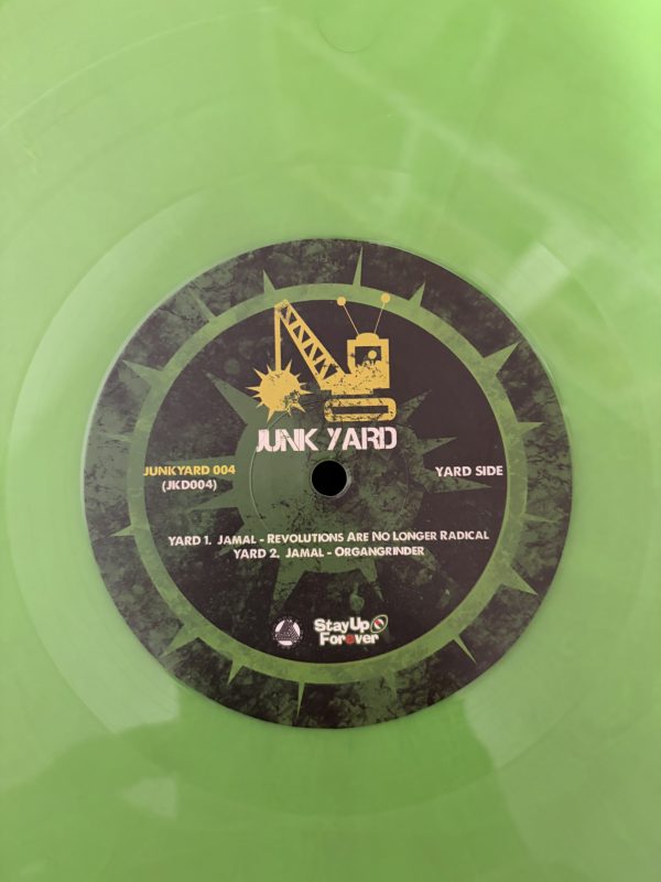 jkd004 - Rise Up E.P. (Limited pressing 100 Solid Lime Green Vinyl) LAST GREEN VINYL COPIES - Image 2