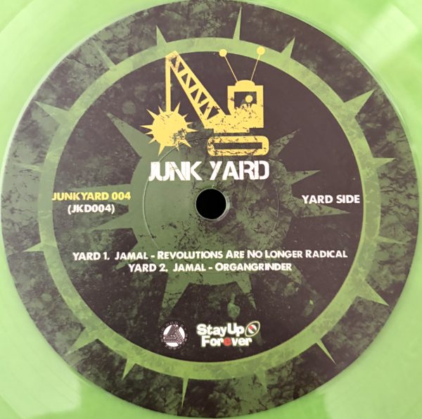 jkd004 - Rise Up E.P. (Limited pressing 100 Solid Lime Green Vinyl) LAST GREEN VINYL COPIES - Image 4