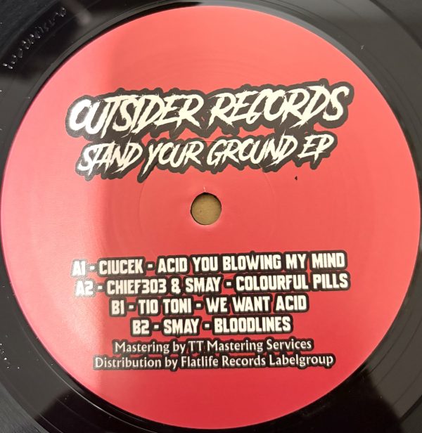outsider002 - Stand Your Ground E.P. (limited 150 pressing) - Image 2