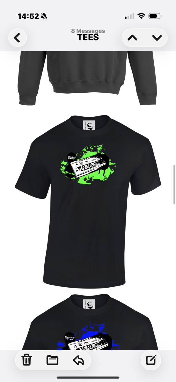 SUF 303 Splatter T-SHIRT (Various Colours) - Image 2