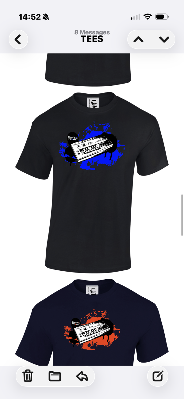 SUF 303 Splatter T-SHIRT (Various Colours) - Image 3